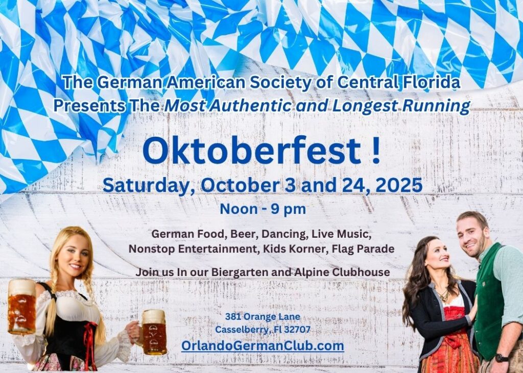 Oktoberfest at the German American Society.