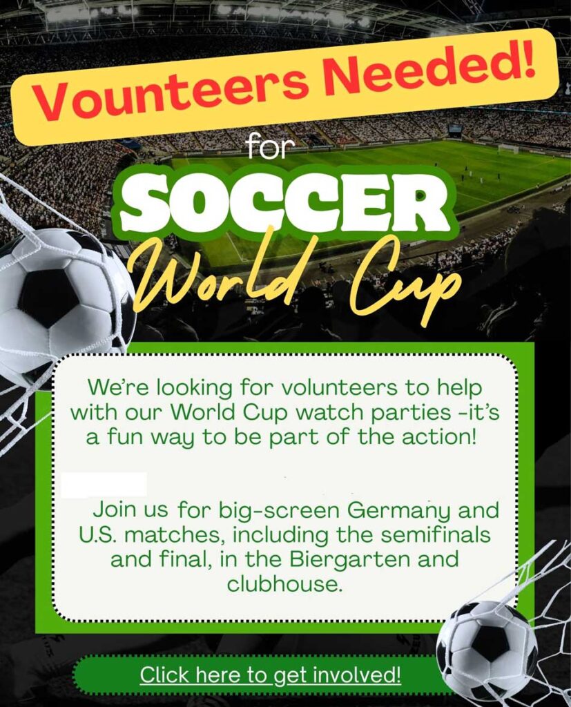 soccer watch party German Club